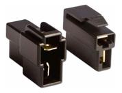 Conector 2 Vias Com Terminais Engate Rapido Preço Unitario