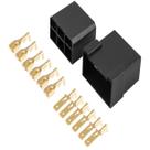 Conector 6 vias com terminais PERMAK 35-N