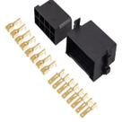 Conector 8 vias com terminais PERMAK 35-0