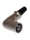 Conector 90 Graus Macho Cannon Metalico