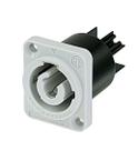 Conector Ac Fêmea Powercon Out - Emb 05pçs - Tebera Conector Ac Fêmea Powercon Out - Emb 05pçs - Tebera