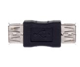 Conector Adaptador Usb Femea X Femea Emenda Junção Para Cabo