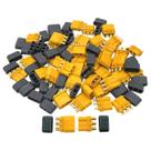 Conector Amass MR30 macho feminino com bainha para bateria RC Lipo