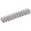 Conector Barra Brasfort Plastico 12 Polos 25Mm 8460 - Kit C/10