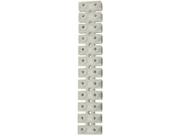 Conector Barra Múltiplo Para Fio 2.5mm² 450v 24 A Antichama Tramontina 12 Bornes 12cm