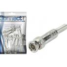 Conector BNC 75Ohms RG-59 4mm com Mola 025-0076 Connect Pro Conector BNC 75Ohms RG-59 4mm com Mola 025-0076 Connect Pro
