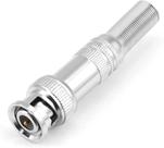 Conector Bnc Macho Parafuso Com Mola Para Camera 10 Unidades