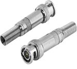 Conector BNC Mola CONEX 1000 BNC MOLA Para CFTV Intelbras Conector BNC Mola CONEX 1000 BNC MOLA Para CFTV Intelbras