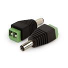 Conector Bnc P4 Macho Borne Cftv Camera 5,5*2,5mm Unidade Conector Bnc P4 Macho Borne Cftv Camera 5,5*2,5mm Unidade