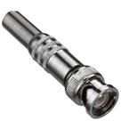 Conector BNC Zinco com Mola e Parafuso