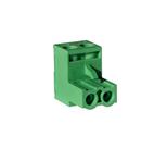 Conector Borne 5,08mm Femea 2vias 90 Akz950-02 Kit 50 Peças