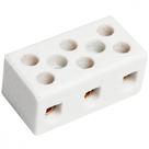Conector Brasfort Porcelana 06Mm Trifasico 8608 - Kit C/100 Unidades