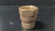 Conector bronze femea 22 x 3/4 Conector bronze femea 22 x 3/4