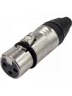 Conector Cannon Fêmea 3 Polos Metal JCCN0017 Storm - PCT...
