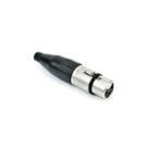 Conector Cannon Femea 3 Polos Xlr Sa2x Niquelado St angelo Conector Cannon Femea 3 Polos Xlr Sa2x Niquelado St angelo