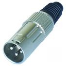 Conector Canon CSR Macho Niquel Inteiro Q-103B