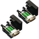 Conector CentryKay DB9 macho sem solda Breakout RS232 D-SUB