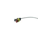 Conector Chicote 02 Vias Lanterna Lateral Carreta Conector Chicote 02 Vias Lanterna Lateral Carreta