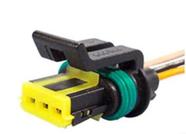 Conector Chicote Plug 3 Vias Sensor Borboleta Tps Gol G2 G3 Parati após 96 ETE7733