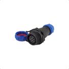 Conector Circular 7 Vias IP68 Capa de proteção À prova dágua Conector Circular 7 Vias IP68 Capa de proteção À prova dágua
