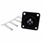 Conector Circular Fêmea ETE7572/04 CPC 4 Vias - Cód.6010