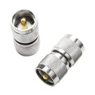 Conector coaxial Anina UHF PL259 macho para macho, 2 unidades para rádio amador CB