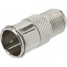 Conector Coaxial ''Femea'' Engate Rapido 1095 - Kit C/10