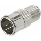 Conector Coaxial ''Femea'' Engate Rapido 1095 - Kit C/10