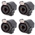 Conector Combo Xlr Fêmea Painel 3p Wc 330 Wireconex 04 Unidades F108