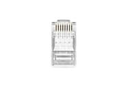 Conector CONEX 1000 RJ45 Cat5e c/ 50 un. Transparente Intelbras