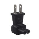Conector conversor de energia JORINDO NEMA 5-15P para IEC320 C13/C7/C5