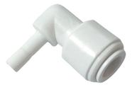 Conector Cotovelo Cachimbo 1/4 macho mangueira 3/8