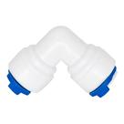 Conector Cotovelo Joelho Engate Rápido 3X8 para 5X16 Filtro, Purificador, Osmose Reversa e Mangueira