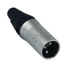 Conector datalink xlr macho linha dlk 3 polos