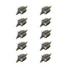 Conector Db9 Femea Solda Fio 180º Kit 10 Unidades