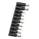 Conector DC Jack, adaptador de soquete de alimentação, 10 unidades, Quacc