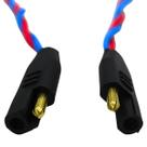 Conector De 2 Vias Plug Com Fio 2,5 Mm Chicote Para Caixa