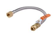 Conector de aquecedor de água EFIELD Push-fit Válvula de esfera de 18 polegadas