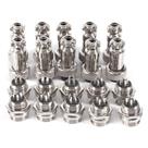 Conector de aviação Yosoo com montagem em parafuso de 12 mm de diâmetro, 4 pinos e 10 pares