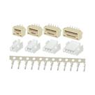 Conector De Bloqueio De 1,25mm, Soquete De Pino, Terminal Vertical Horizontal JST, Conjuntos De 2-8