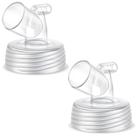 Conector de boca larga para bomba Spectra S1 S2 9 Plus - 2 unidades Conector de boca larga para bomba Spectra S1 S2 9 Plus - 2 unidades