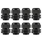 Conector de cabo de nylon Cable Glands PENGLIN 1 NPT IP68 (pacote com 8)