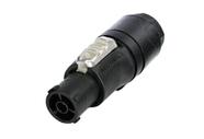 Conector de cabo fêmea com trava para cabo de alimentação NAC3FX-W-TOPO-L / NAC3FX W TOP L NEUTRIL