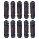 Conector de cabo impermeável Yosoo IP68 3Pin 10PCS Conector de cabo impermeável Yosoo IP68 3Pin 10PCS