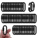 Conector de Cadena XHMAXE 2 cm Enlaces Rápidos Negros x50
