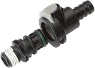 Conector de Combustível Universal Anti-Spray Attwood 1/4 NPT Conector de Combustível Universal Anti-Spray Attwood 1/4 NPT