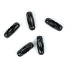 Conector de corrente Jandorf 6 preto, pacote com 5