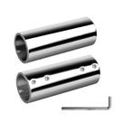 Conector de corrimão de barco METRAXION 2 PCS de aço inoxidável de 1 polegada Conector de corrimão de barco METRAXION 2 PCS de aço inoxidável de 1 polegada
