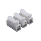 Conector De Fio Led Sem Solda - 3 Vias - Kit 50 unidades