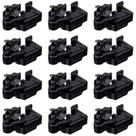 Conector de fio LEONLITE, pacote com 12 unidades, paisagem de baixa tensão, 12-18 AWG